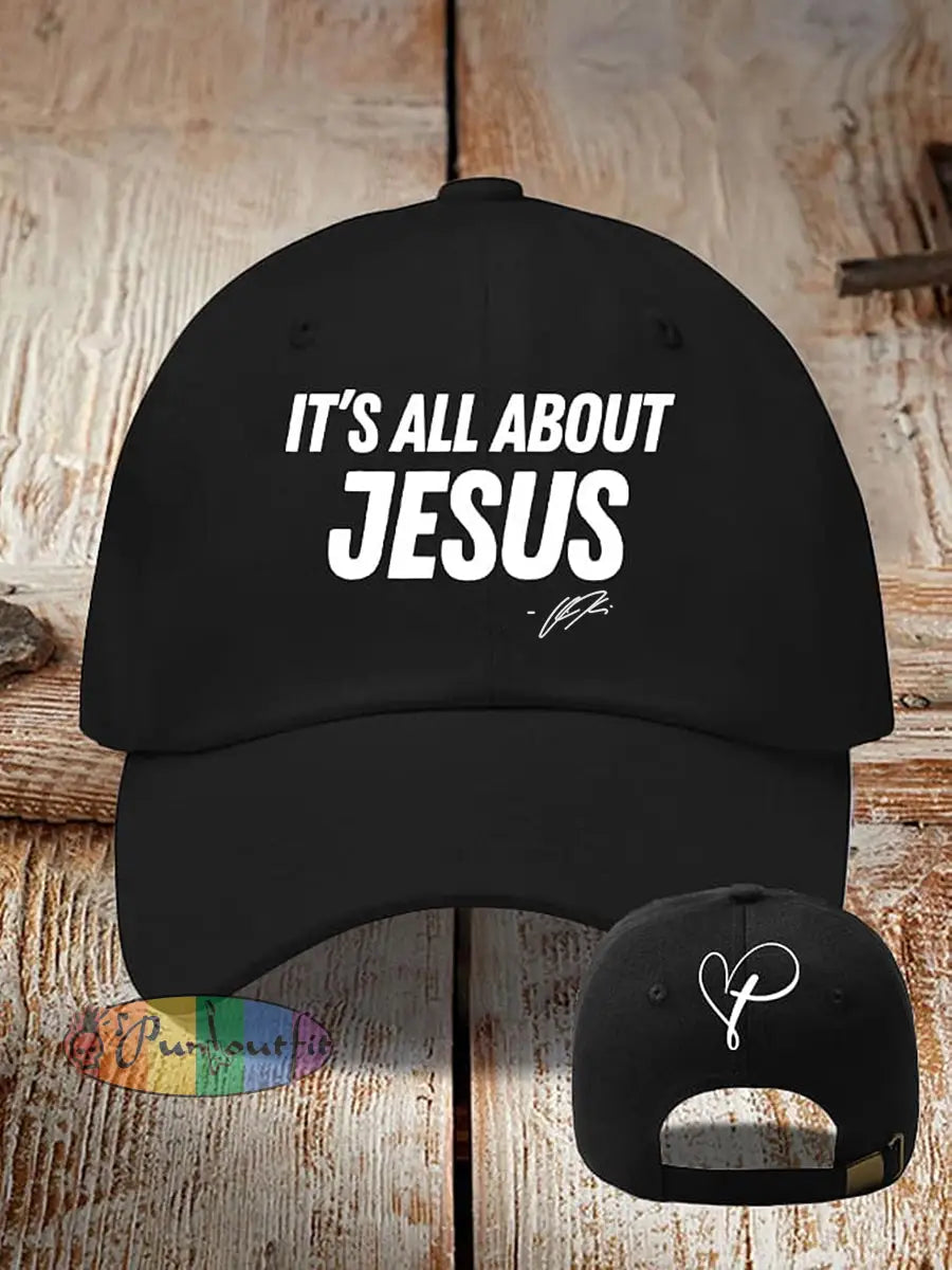 It’s all about Jesus ck neutral hats Black / ONE
