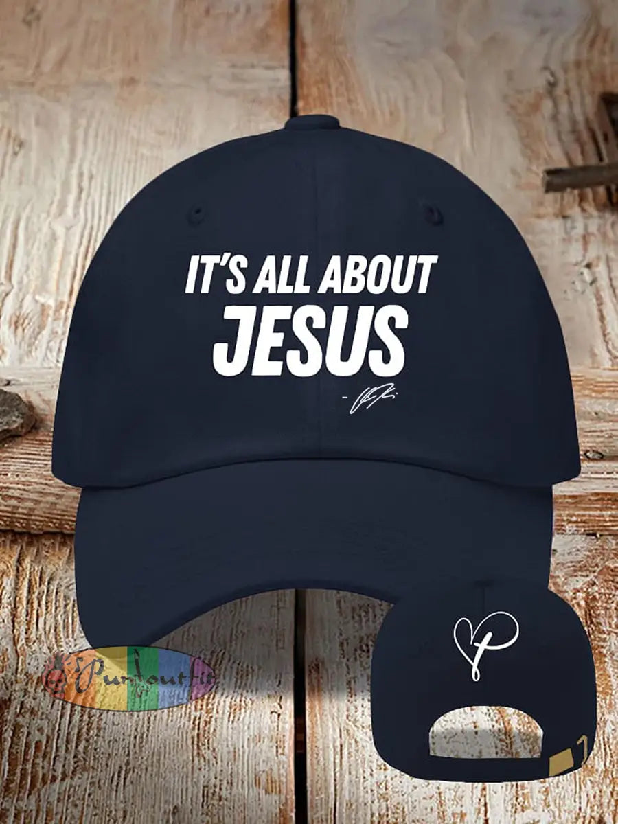 It’s all about Jesus ck neutral hats Navy Blue / ONE