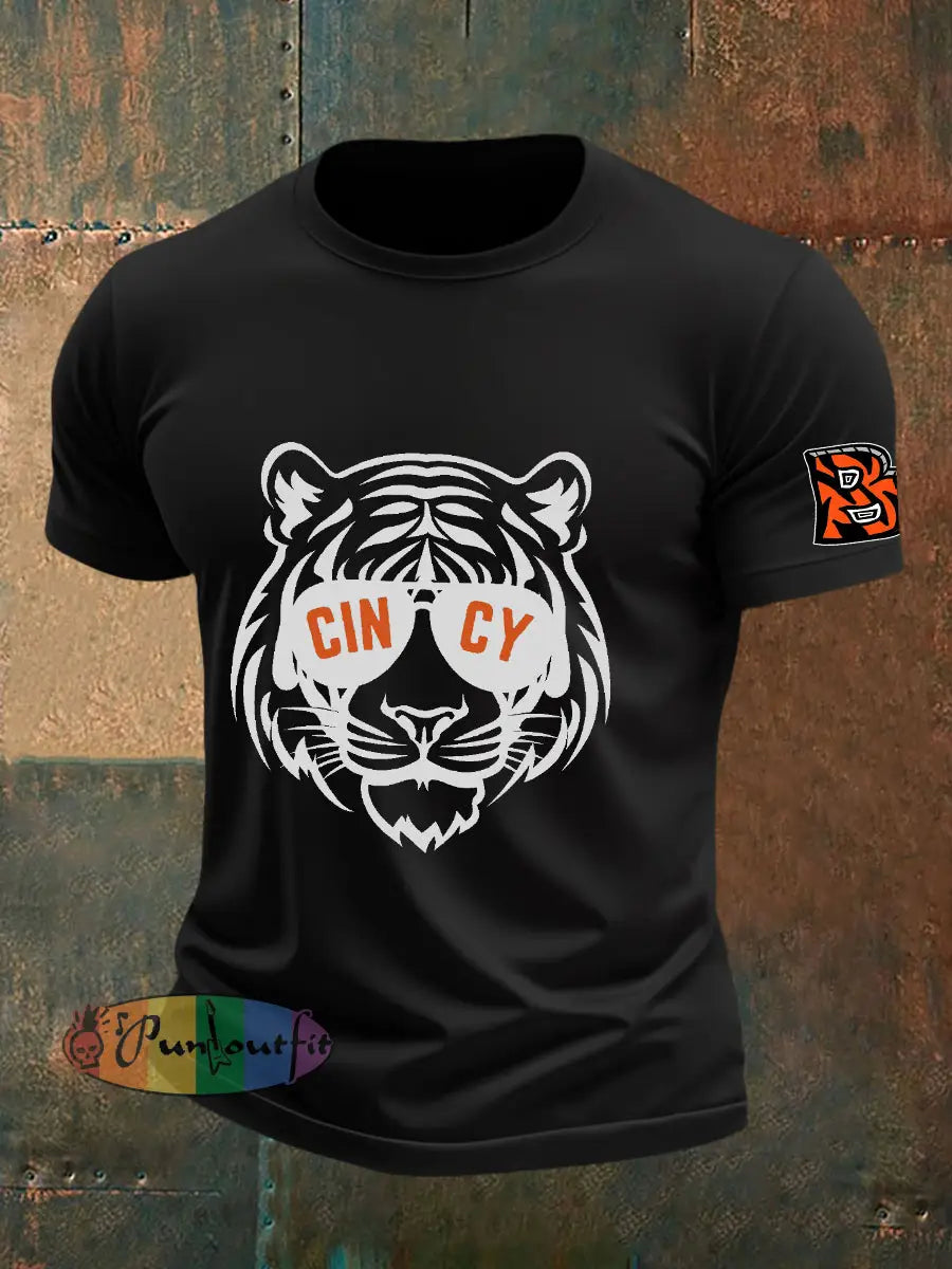 Men’s American Football T-Shirt Black / S