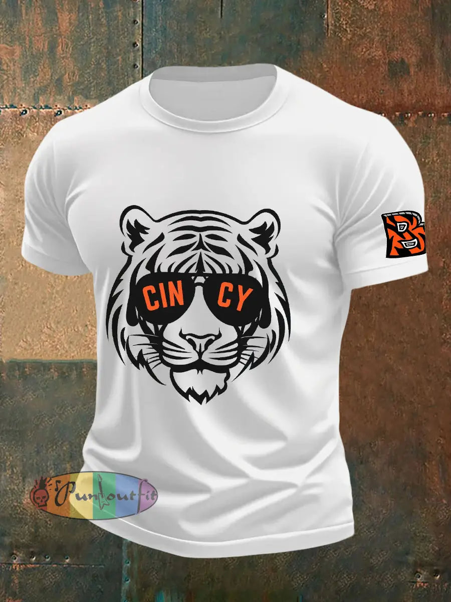 Men’s American Football T-Shirt White / S