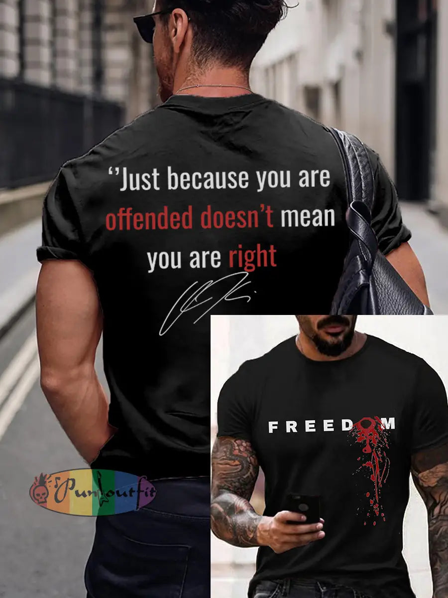 Men’s Patriot T-shirt Black / S