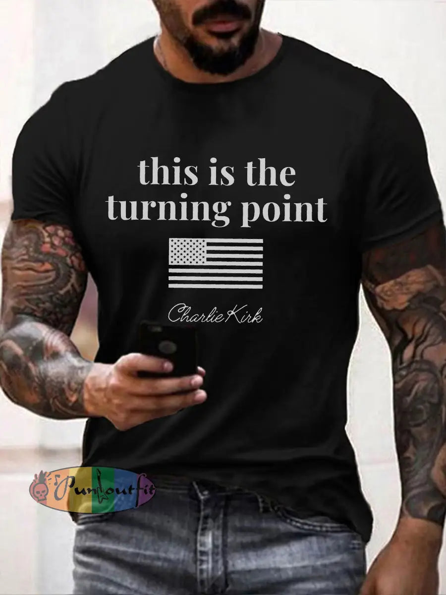 Men’s Patriot T-shirt Black / S