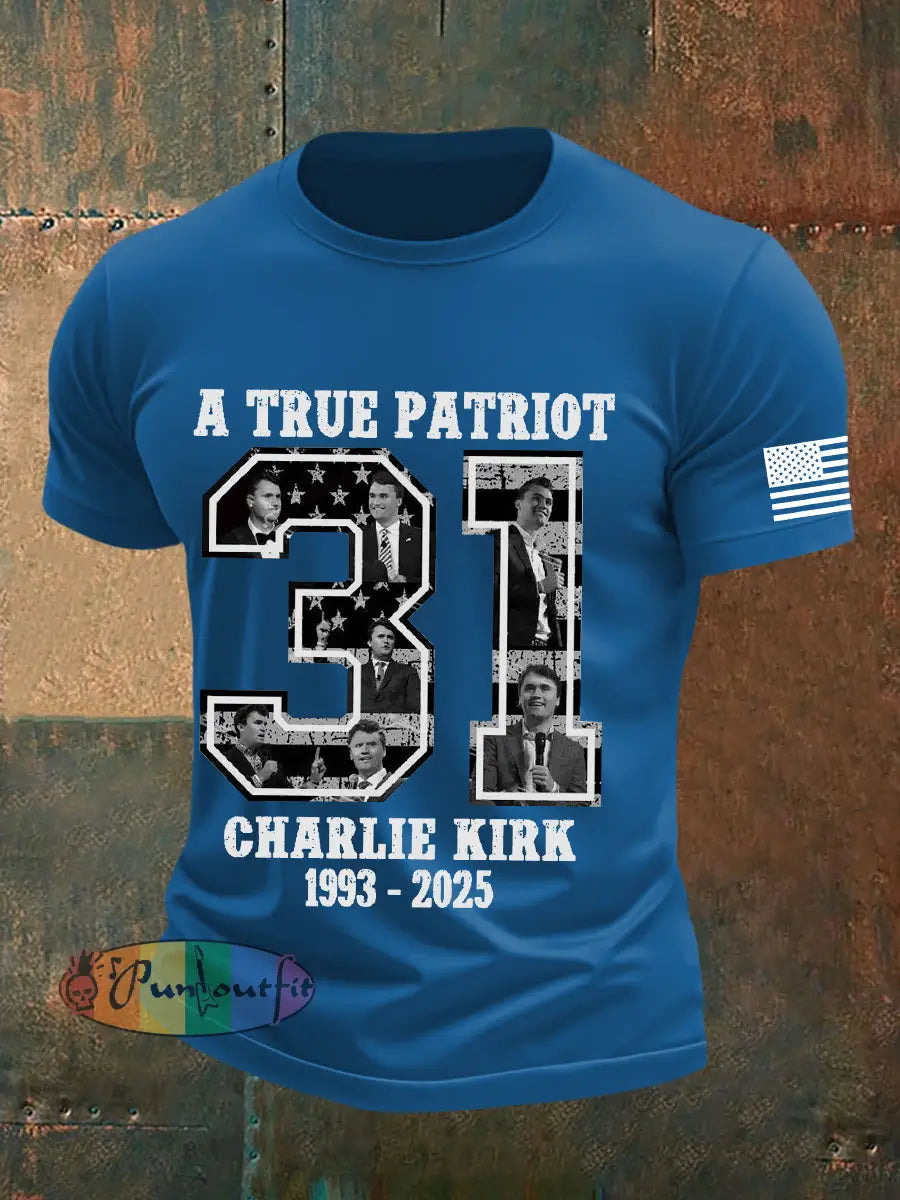 Men’s Patriot T-shirt Blue / S