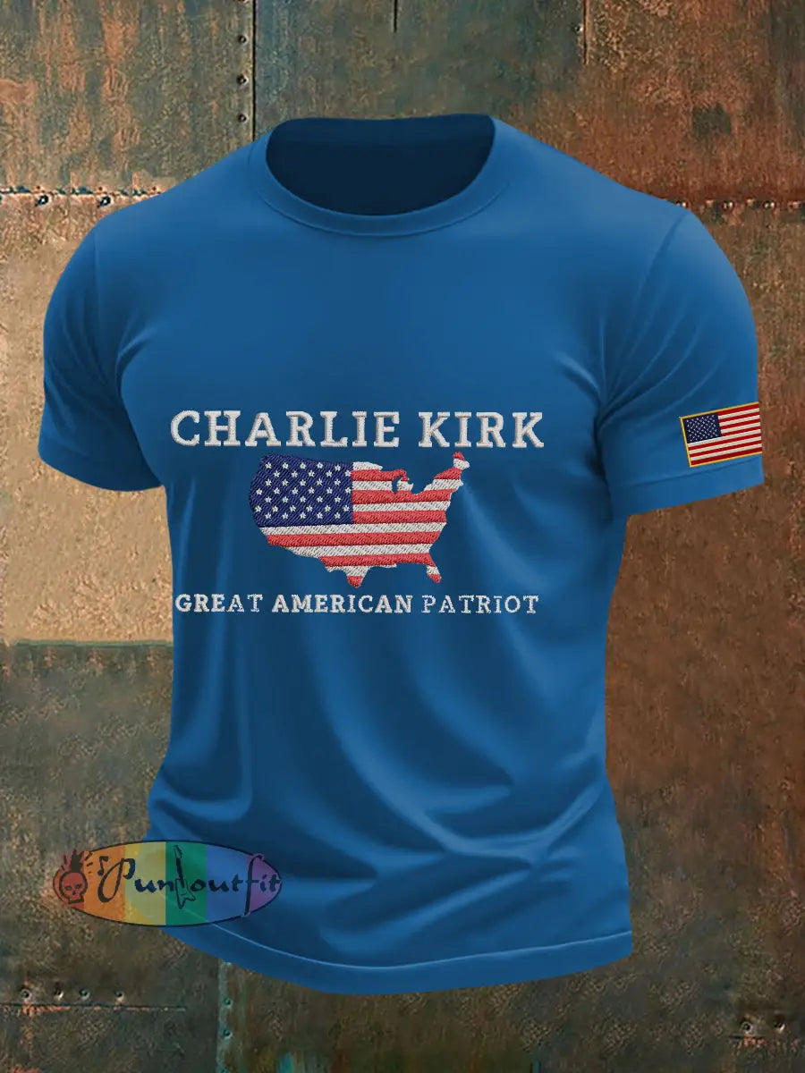 Men’s Patriot T-shirt Blue / S
