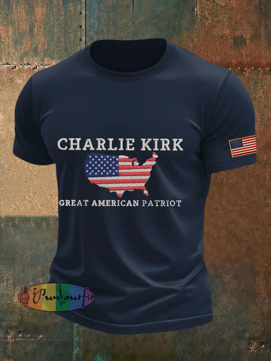 Men’s Patriot T-shirt Navy Blue / S