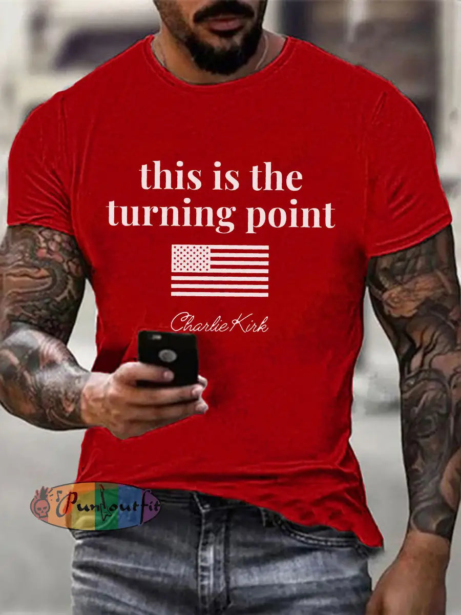 Men’s Patriot T-shirt Pure Red / S