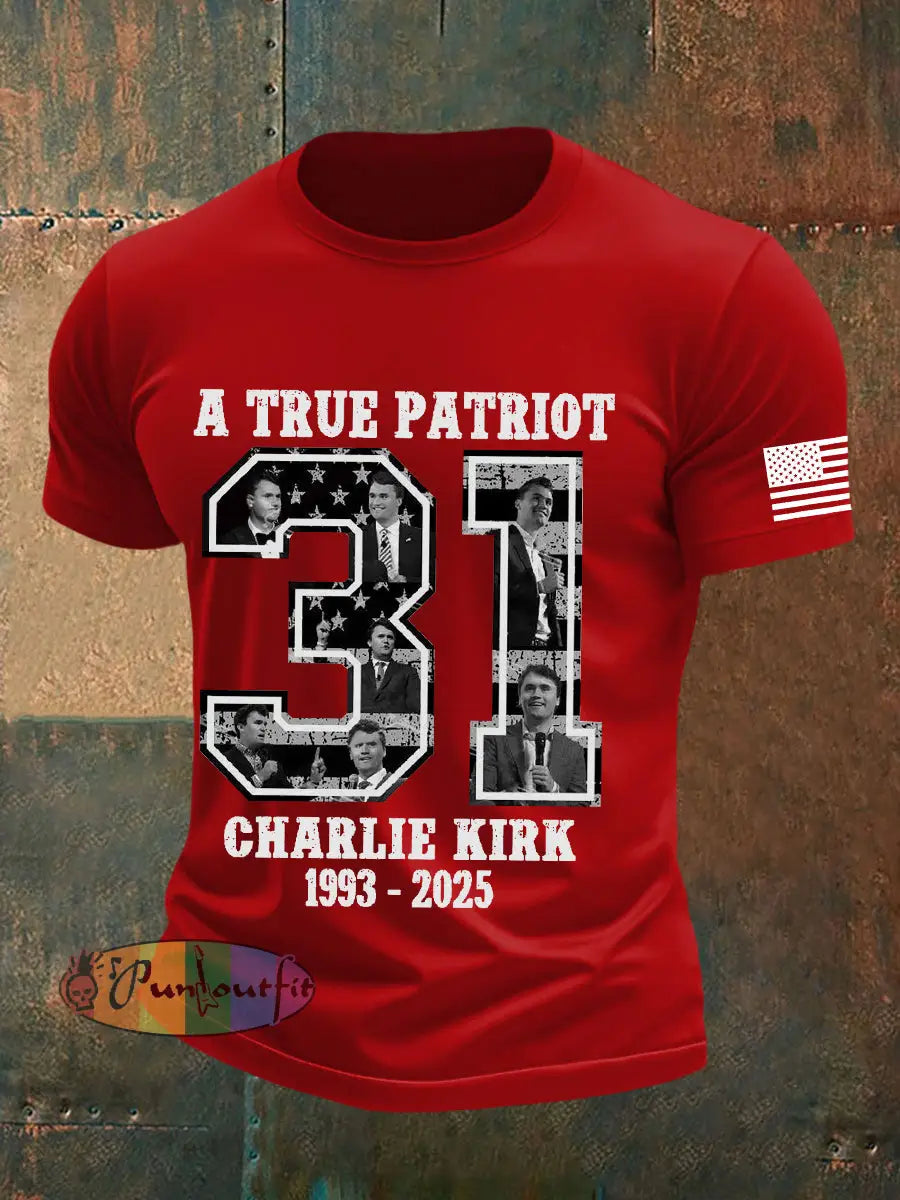 Men’s Patriot T-shirt Pure Red / S