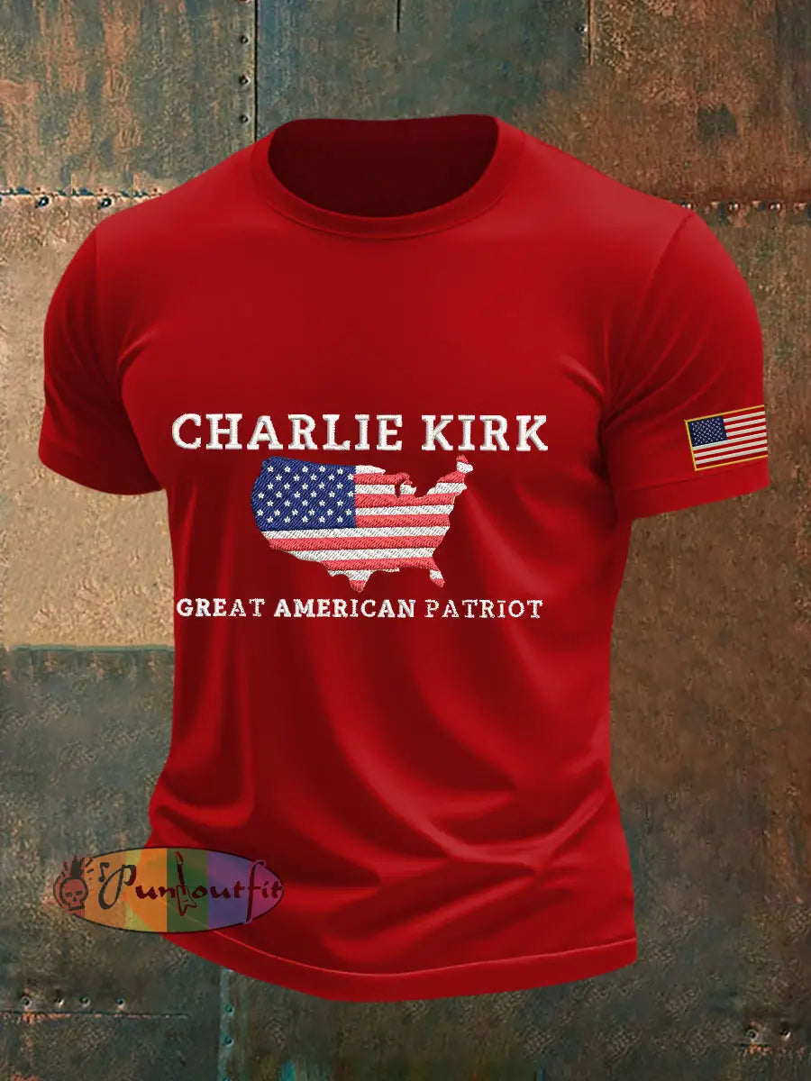 Men’s Patriot T-shirt Pure Red / S