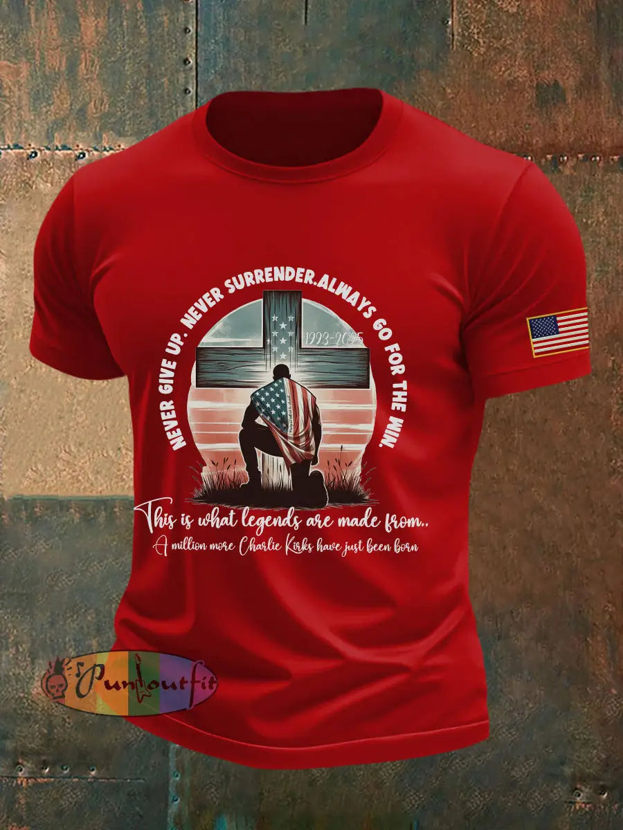 Men’s Patriot T-shirt Red / S
