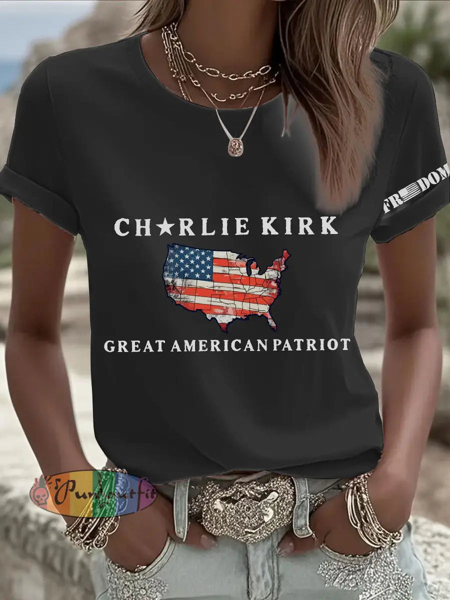 Women’s FREEDOM T-shirt Black / S
