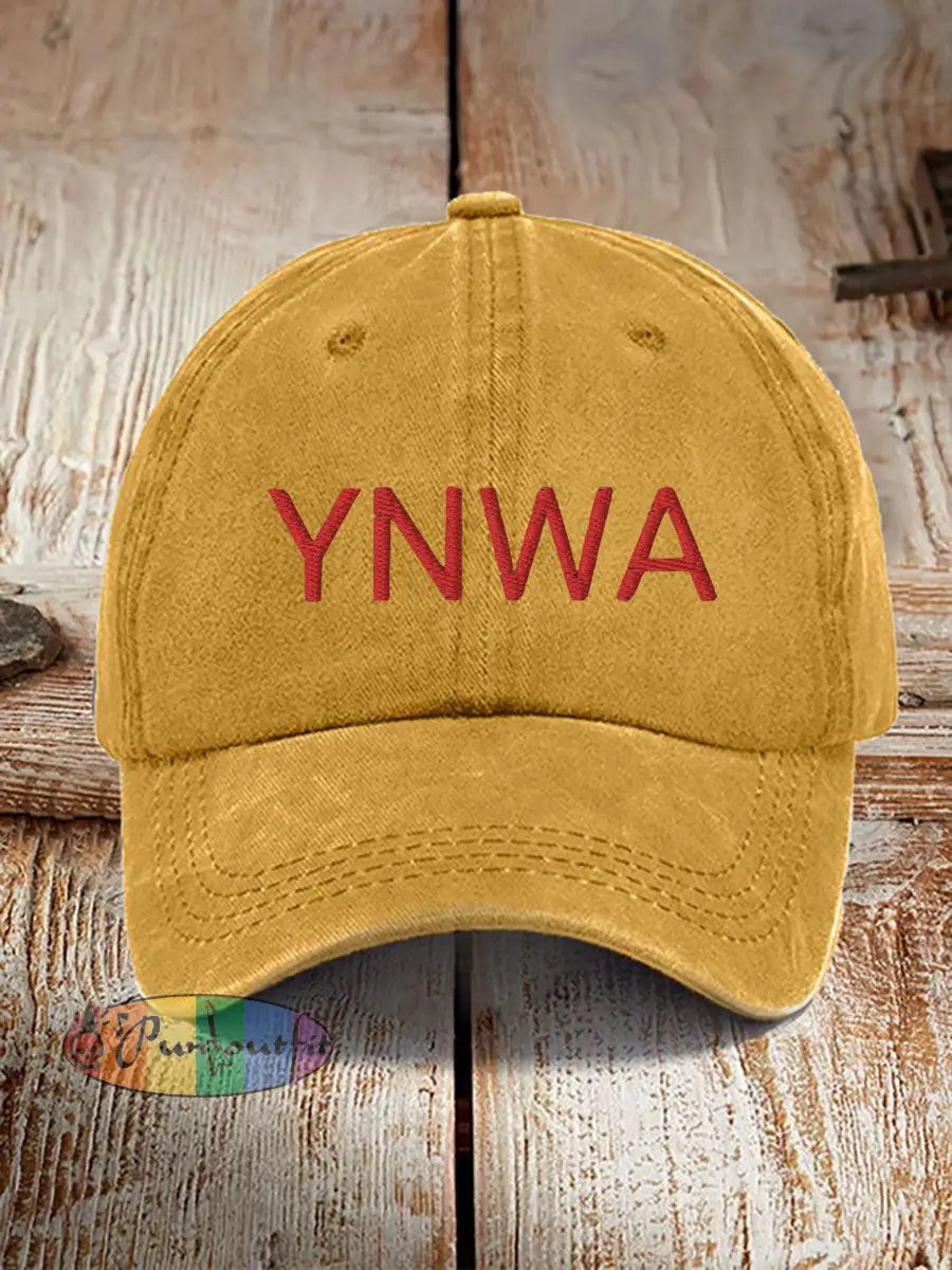 YNWA song unisex hats Yellow / ONE