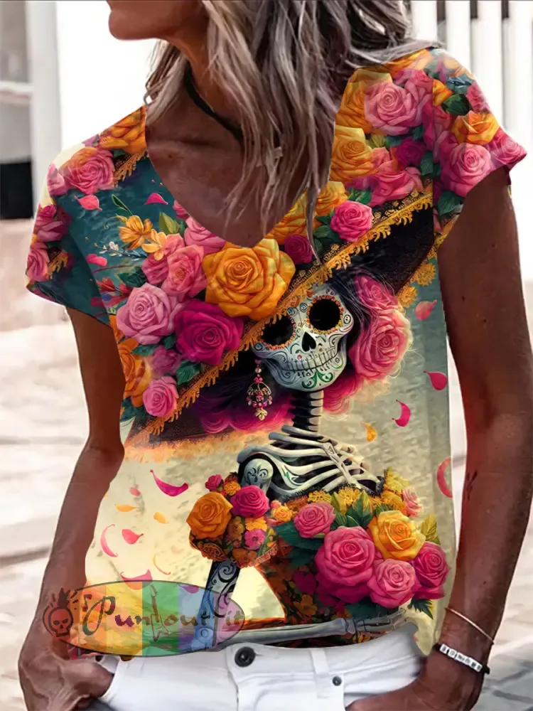 Women’s Cinco de Mayo Print T-Shirt