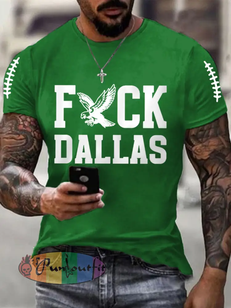 Men’s Football Fans Lovers Gameday Casual Tee