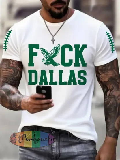Men’s Football Fans Lovers Gameday Casual Tee