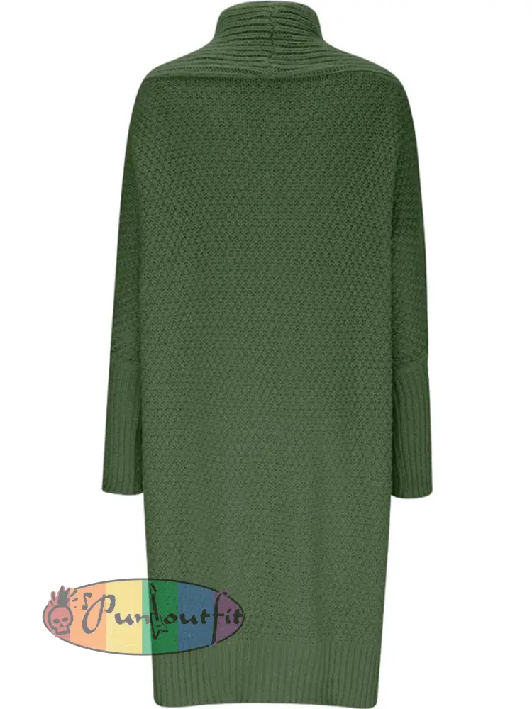 Women’s Batwing Sleeve Chunky Knit Cardigan Sweater