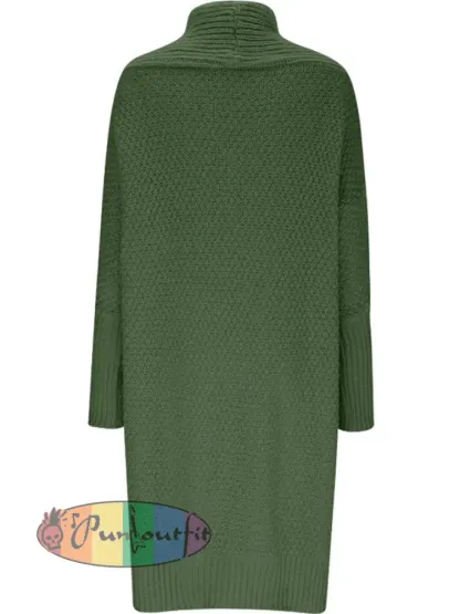 Women’s Batwing Sleeve Chunky Knit Cardigan Sweater