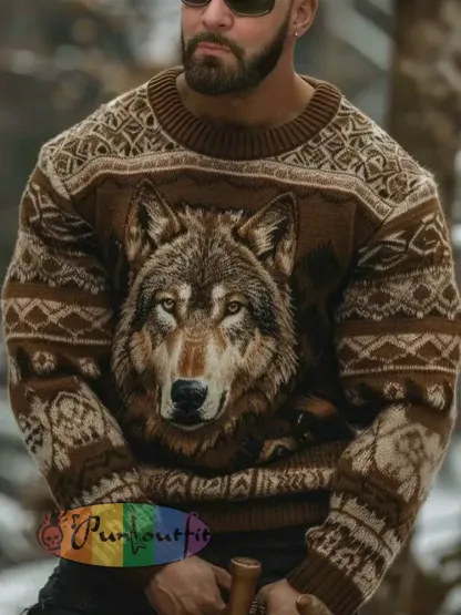 Men’s Viking Wolf Sweater