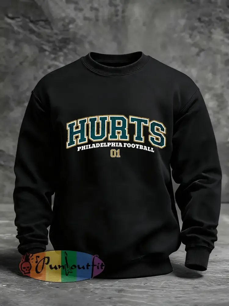Men’s Jalen Hurts Philadelphia Football Fans Lovers Gameday Casual Sweatshirt