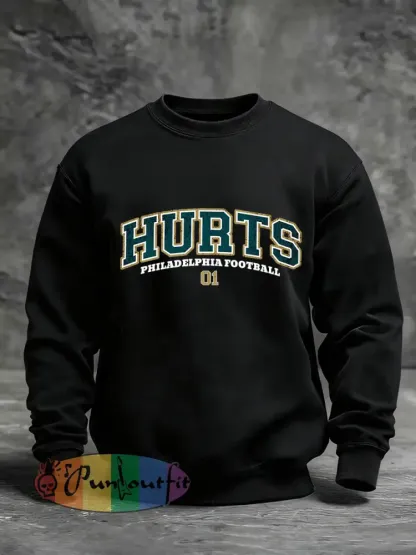 Men’s Jalen Hurts Philadelphia Football Fans Lovers Gameday Casual Sweatshirt
