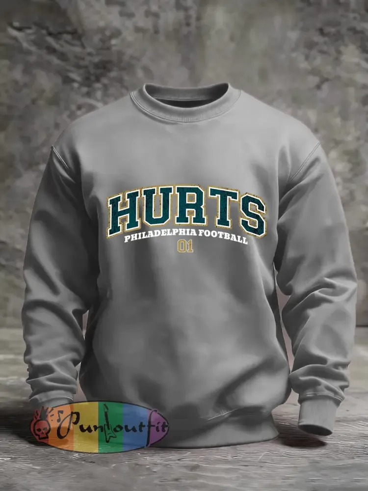 Men’s Jalen Hurts Philadelphia Football Fans Lovers Gameday Casual Sweatshirt