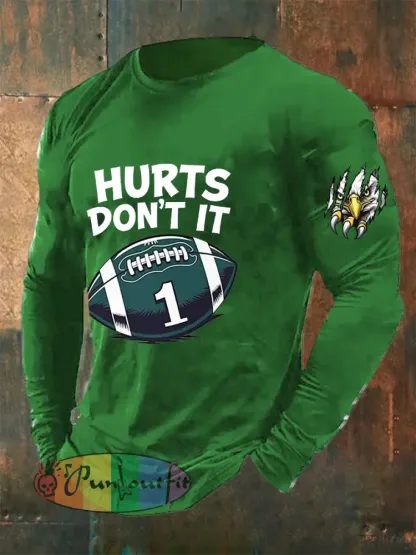 Men’s Football Fans Lovers Gameday Long Sleeve T-shirt