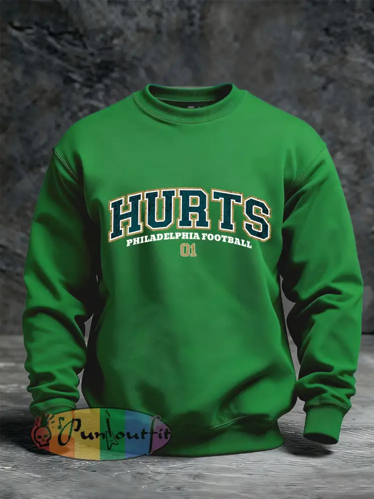 Men’s Jalen Hurts Philadelphia Football Fans Lovers Gameday Casual Sweatshirt