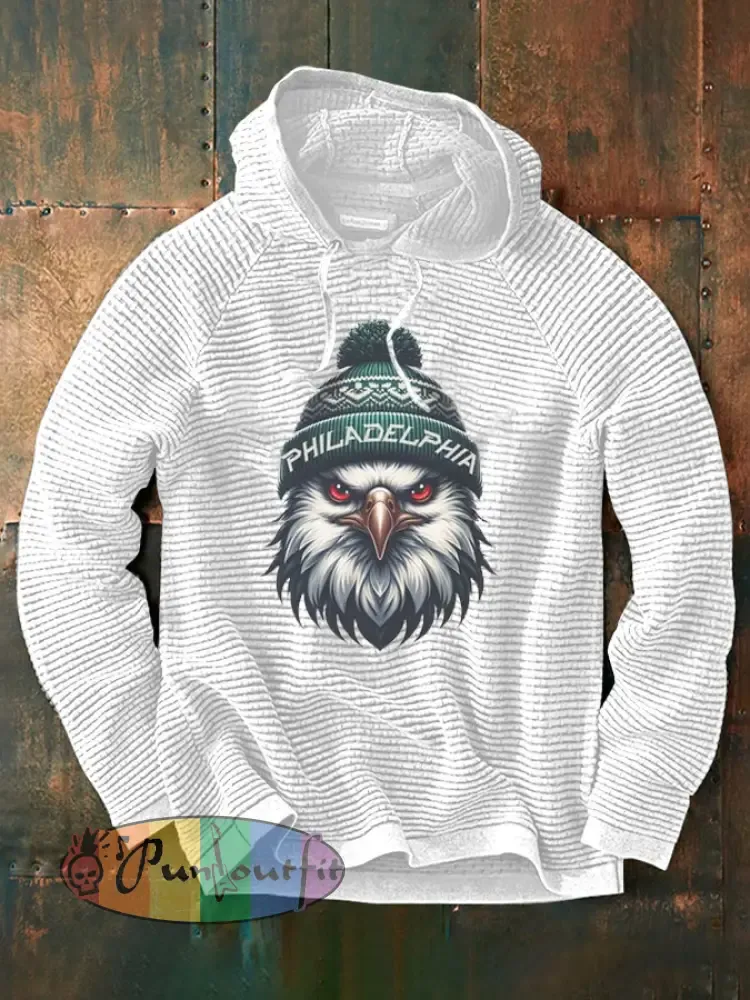 Men’s Football Fans Lovers Gameday Casual French Terry Hoodie