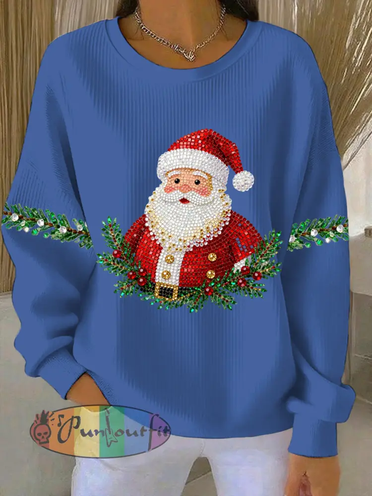 Women’s Christmas Print Casual Sweatshirt