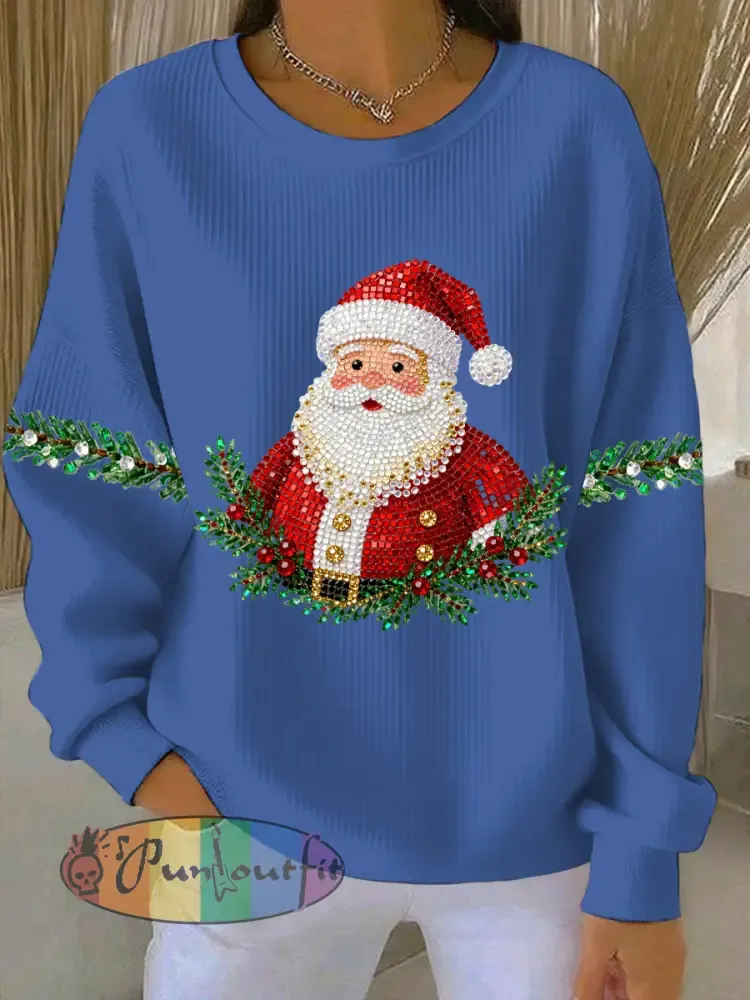 Women’s Christmas Print Casual Sweatshirt