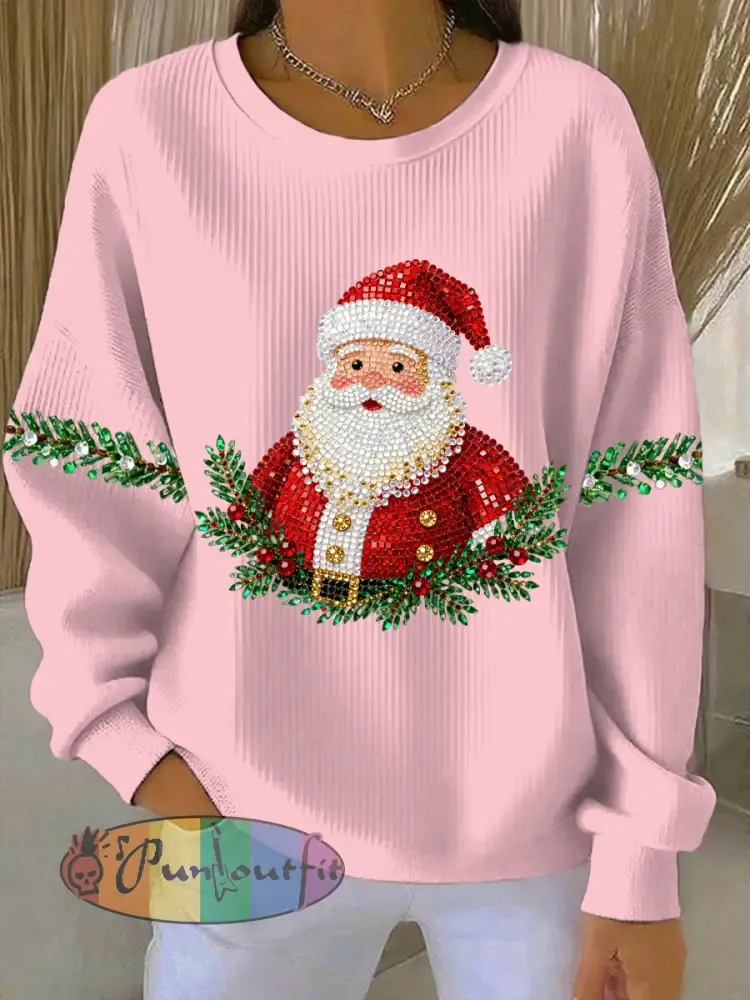 Women’s Christmas Print Casual Sweatshirt
