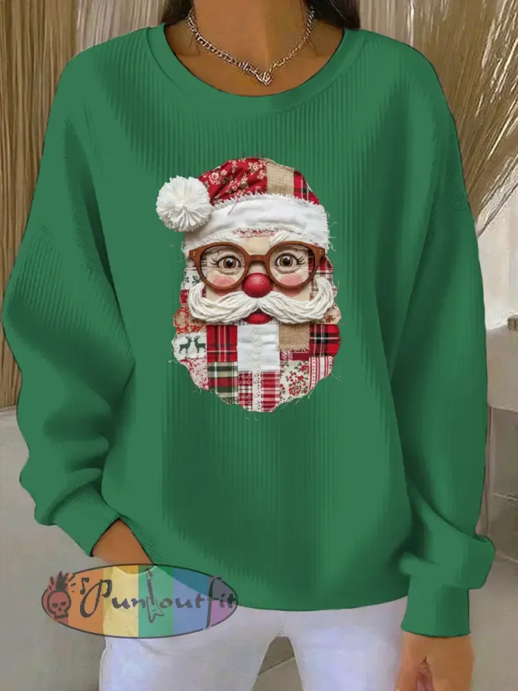 Women’s Christmas Print Casual Sweatshirt