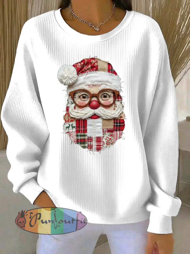 Women’s Christmas Print Casual Sweatshirt