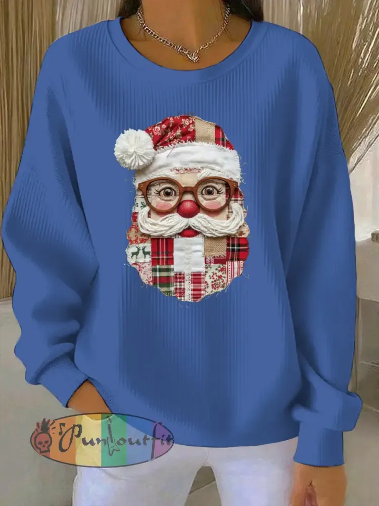 Women’s Christmas Print Casual Sweatshirt