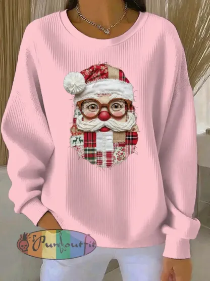 Women’s Christmas Print Casual Sweatshirt