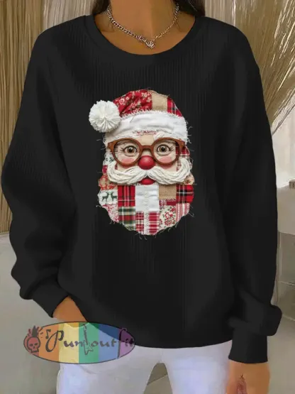Women’s Christmas Print Casual Sweatshirt