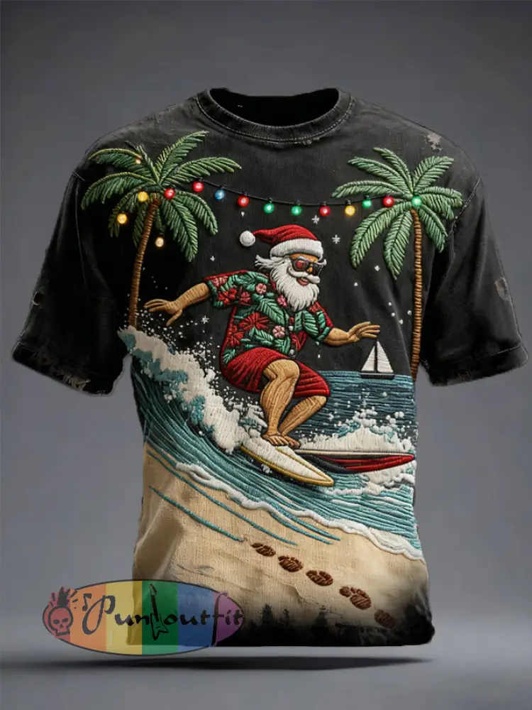 Unisex Funny Christmas Printed T-shirt