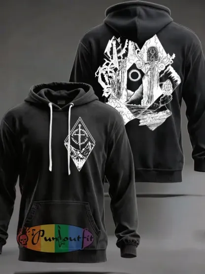 Unisex JRR Rings Books Lover Printed Hoodie