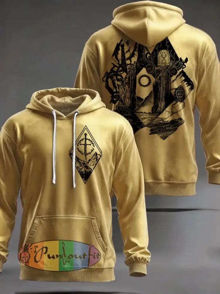 Unisex JRR Rings Books Lover Printed Hoodie