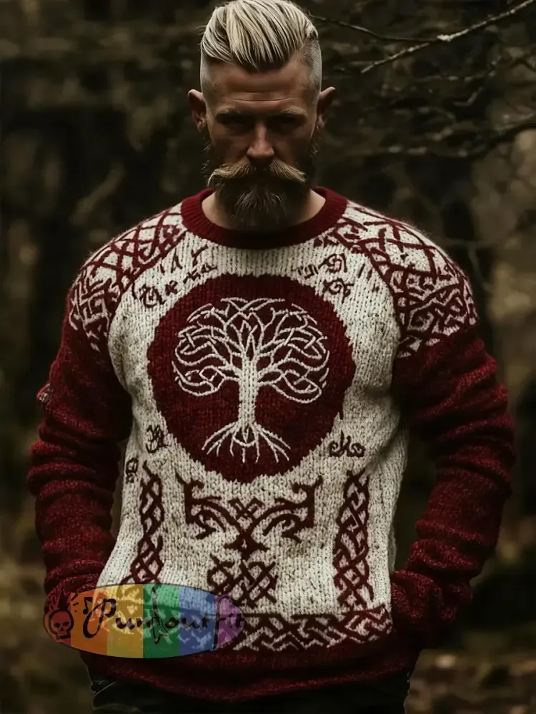Men’s Viking-style sweater
