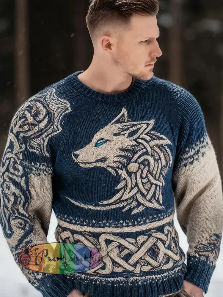 Men’s Viking-style sweater