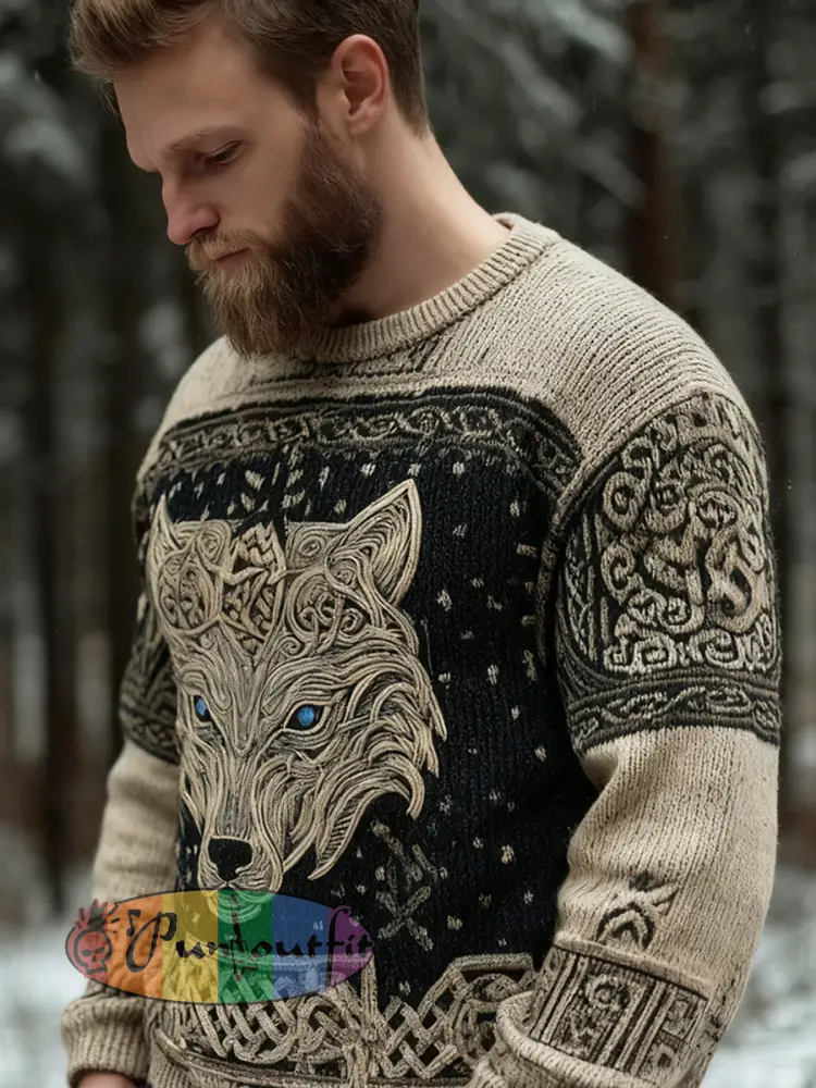 Men’s Viking-style sweater