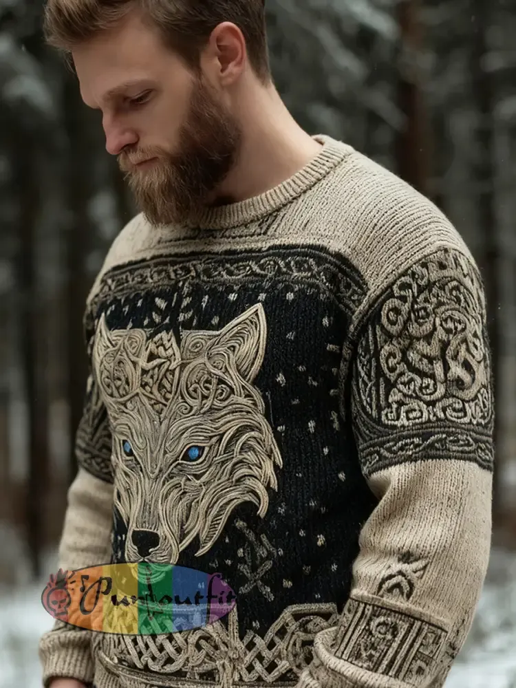 Men’s Viking-style sweater