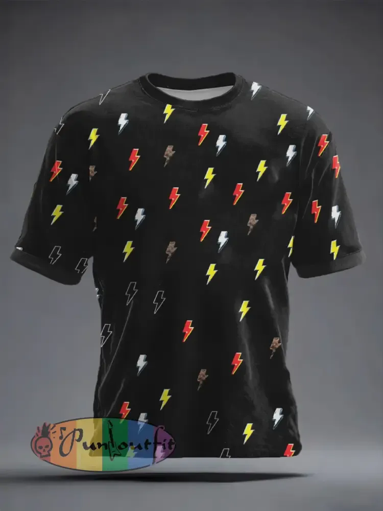 Men’s Rock Music Inspired short sleeves t-shirt
