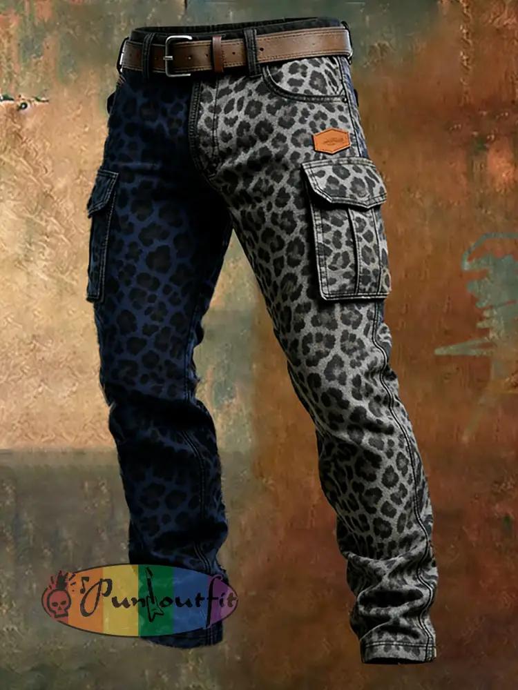 Men’s Retro Business Style Casual Work Trousers