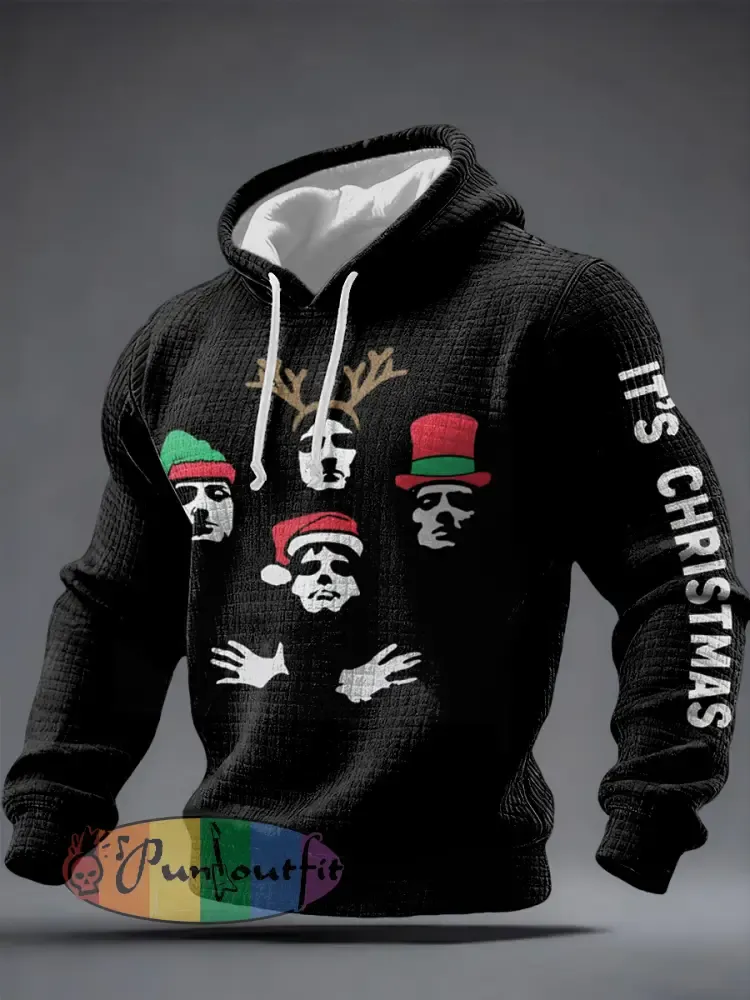 Men’s Rock Band Inspired Christmas Sweatshirt