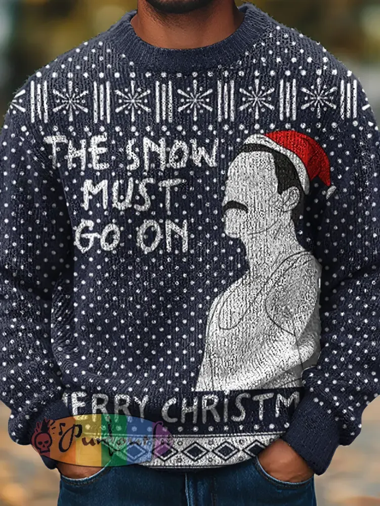 Men’s Rock Band Inspired Christmas sweater