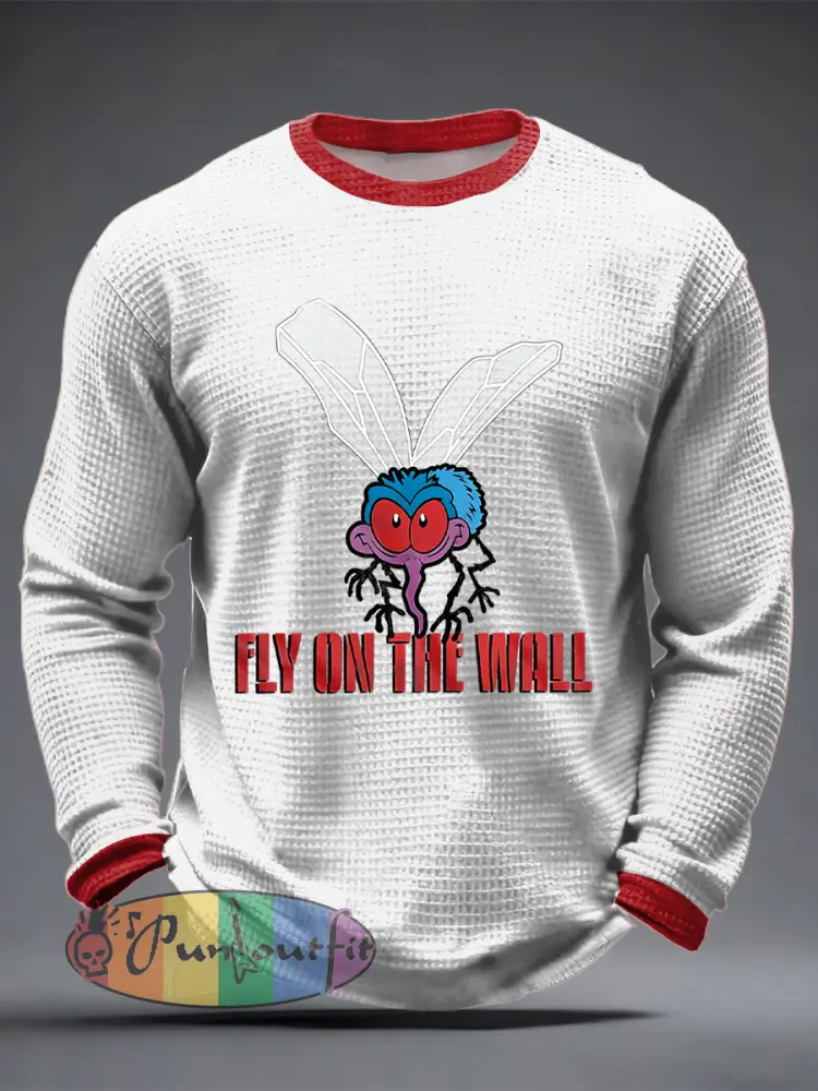 Men’s Rock Music Inspired Waffle Top