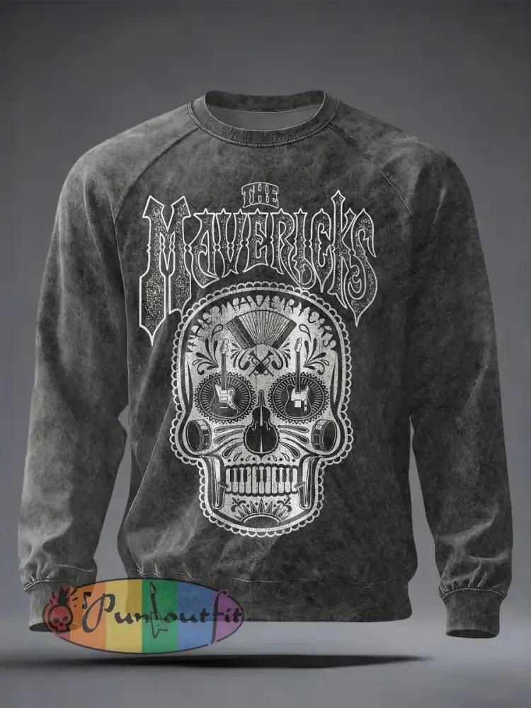Men’s Country Music Inspired Crew Neck Sweatshirt