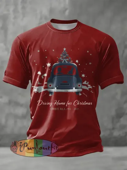 Unisex The Road Man Music Lover Printed T-shirt