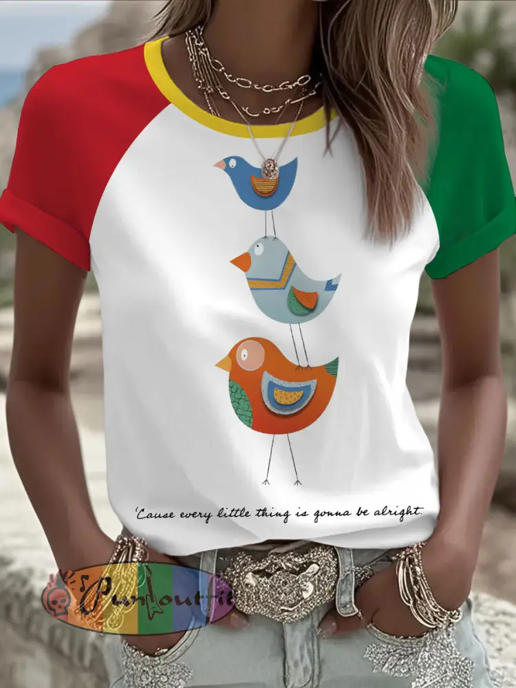 Women’s ’Every little thing is gonna be alright’ T-shirt